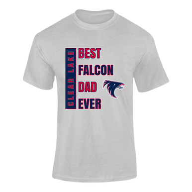 Clear Lake Falcons Best Falcon Dad Men's Premium SS T-Shirt