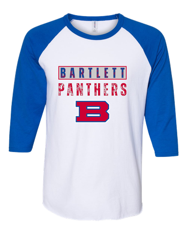 Bartlett Panthers Mascot #9 Women's Baseball T-Shirt