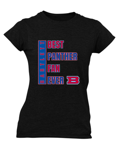 Bartlett Panthers Best Panther Fan Women's SS T-Shirt