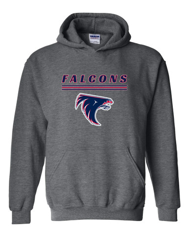 Clear Lake Falcons Mascot #8 Men's Hoodie