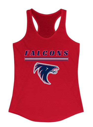 Clear Lake Falcons Mascot #8 Women's Tank Top
