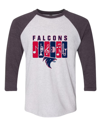 Clear Lake Falcons Band # 2 Women's Baseball T-Shirt