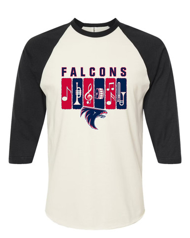 Clear Lake Falcons Band # 2 Men's Baseball T-Shirt