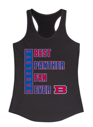 Bartlett Panthers Best Panther Fan Women's Tank Top