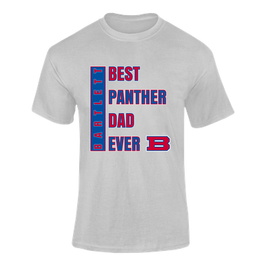 Bartlett Panthers Best Panther Dad Men's Premium SS T-Shirt