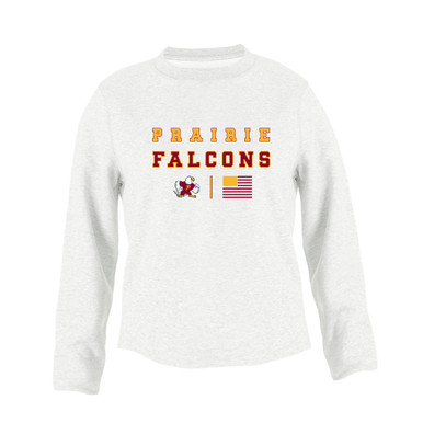 Prairie Falcons Spirit Flag Women's Sweatshirt