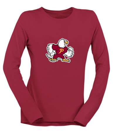 Prairie Falcons Mascot #1 Women's Premium LS T-Shirt