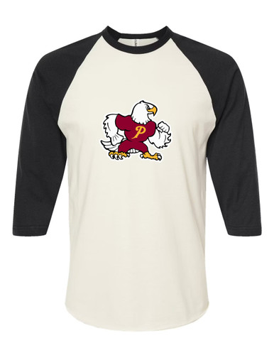 Prairie Falcons Mascot #1 Men's Baseball T-Shirt