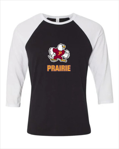 Prairie Falcons Mascot #2 Women's Baseball T-Shirt