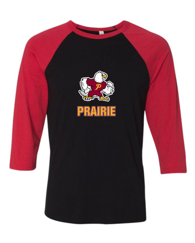 Prairie Falcons Mascot #2 Men's Baseball T-Shirt