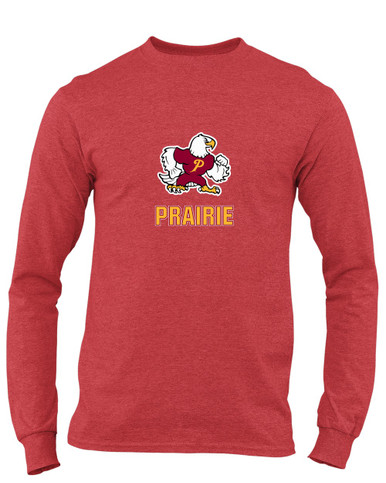 Prairie Falcons Mascot #2 Men's LS T-Shirt