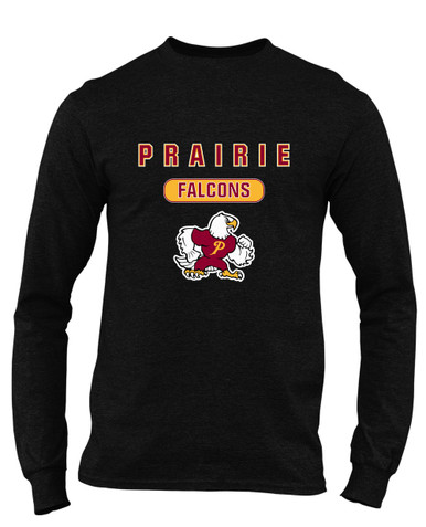 Prairie Falcons Mascot #3 Men's Premium LS T-Shirt