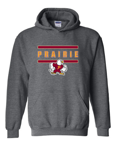 Prairie Falcons Mascot #4 Men's Hoodie