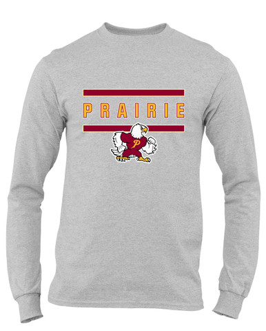 Prairie Falcons Mascot #4 Men's Premium LS T-Shirt