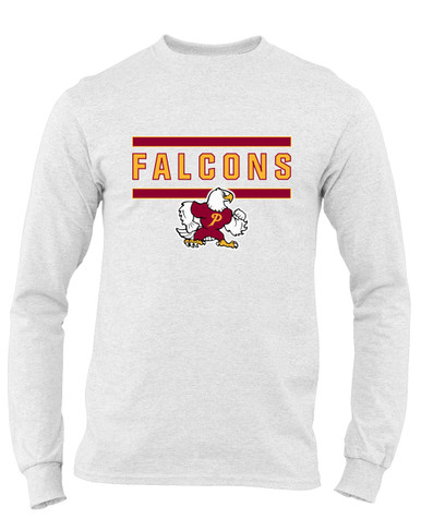 Prairie Falcons Mascot #5 Men's Premium LS T-Shirt