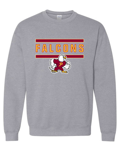 Prairie Falcons Mascot #5 Men's Sweatshirt