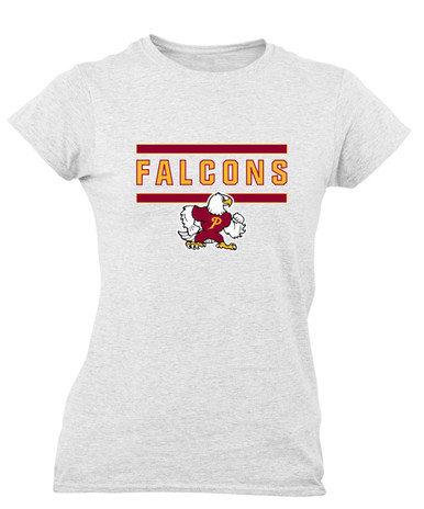 Prairie Falcons Mascot #5 Women's Premium SS T-Shirt