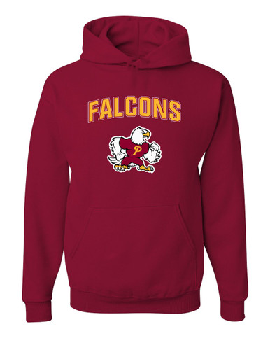 Prairie Falcons Mascot #6 Men's Premium Hoodie