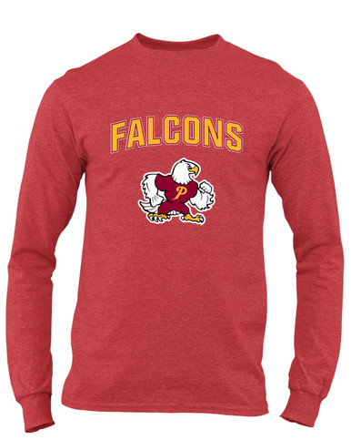 Prairie Falcons Mascot #6 Men's Premium LS T-Shirt