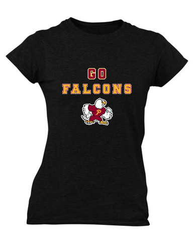 Prairie Falcons Go Team Women's Premium SS T-Shirt