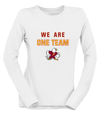 Prairie Falcons We Are One Team Women's Premium LS T-Shirt