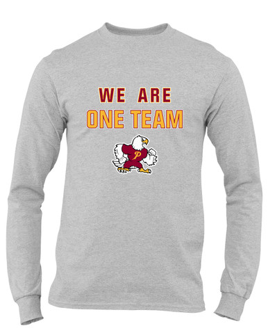 Prairie Falcons We Are One Team Men's Premium LS T-Shirt