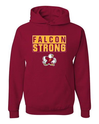 Prairie Falcons Strong #1 Men's Premium Hoodie