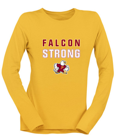 Prairie Falcons Strong #2 Women's LS T-Shirt