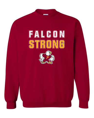 Prairie Falcons Strong #2 Men's Sweatshirt