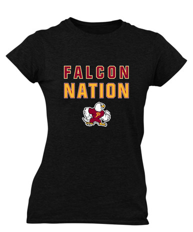 Prairie Falcons Nation #2 Women's SS T-Shirt
