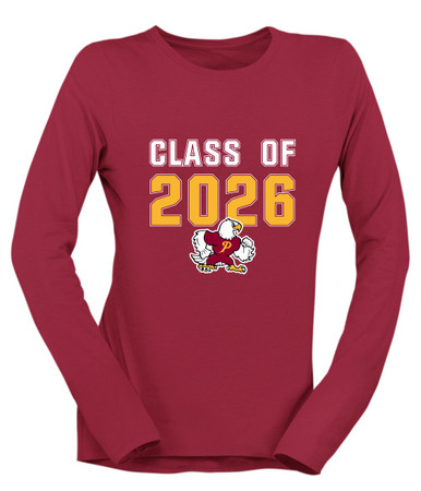 Prairie Falcons Class of 2026 Women's Premium LS T-Shirt