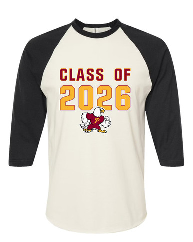 Prairie Falcons Class of 2026 Men's Baseball T-Shirt