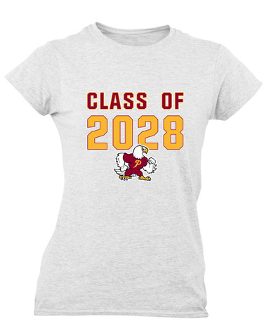 Prairie Falcons Class of 2028 Women's Premium SS T-Shirt