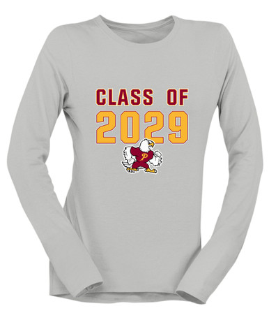 Prairie Falcons Class of 2029 Women's Premium LS T-Shirt