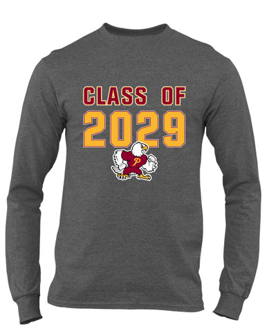 Prairie Falcons Class of 2029 Men's Premium LS T-Shirt