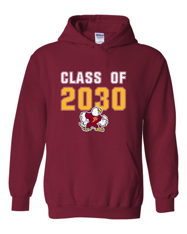 Prairie Falcons Class of 2030 Men's Hoodie