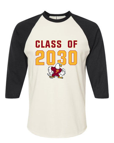 Prairie Falcons Class of 2030 Women's Baseball T-Shirt