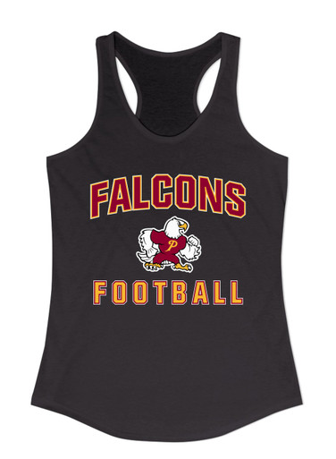 Prairie Falcons Football #1 Women's Tank Top