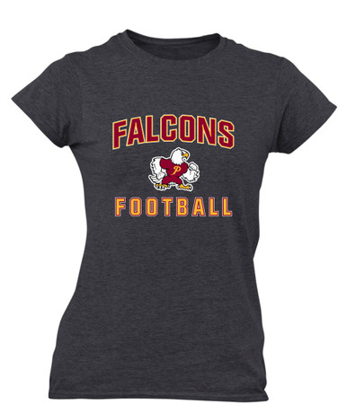 Prairie Falcons Football #1 Women's SS T-Shirt