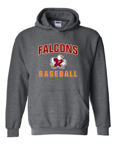 Prairie Falcons Baseball #1 Men's Hoodie