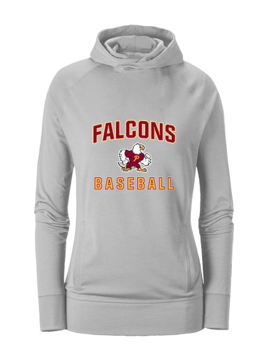 Prairie Falcons Baseball #1 Women's Hoodie