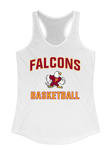 Prairie Falcons Basketball #1 Women's Tank Top