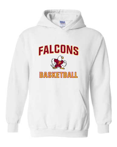 Prairie Falcons Basketball #1 Men's Hoodie