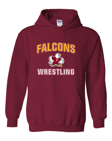 Prairie Falcons Wrestling Men's Hoodie