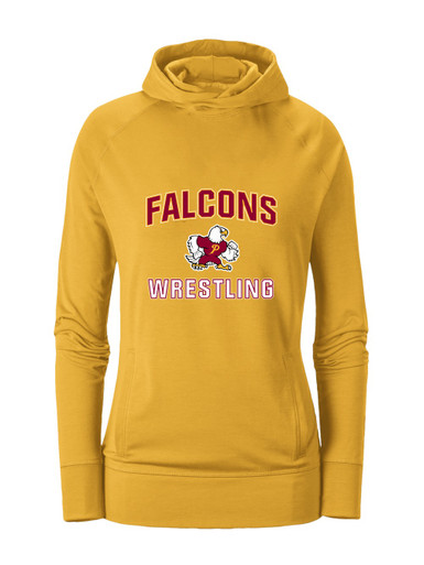 Prairie Falcons Wrestling Women's Hoodie