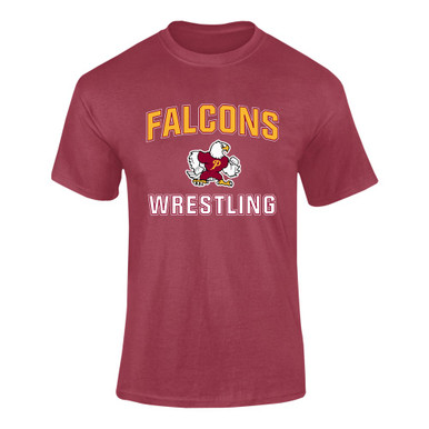 Prairie Falcons Wrestling Men's SS T-Shirt