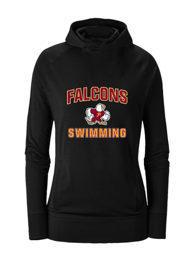 Prairie Falcons Swimming Women's Hoodie
