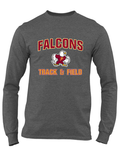 Prairie Falcons Track & Field Men's Premium LS T-Shirt