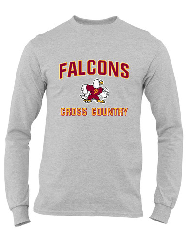 Prairie Falcons Cross Country Men's Premium LS T-Shirt