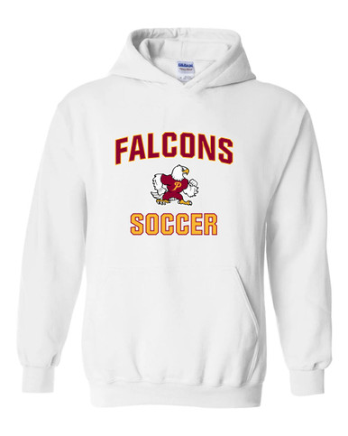 Prairie Falcons Soccer #1 Men's Hoodie